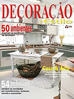 Livro Decoração e Estilo Casa - Revestimentos, texturas, móveis, e acessórios : Edição 2