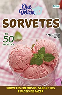 Livro Que delícia Ed. 39 - Sorvetes