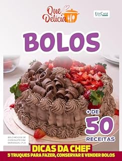 Livro Que Delícia Ed. 60 - Bolos