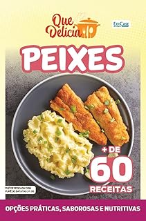 Livro Que Delícia Ed. 64 - Peixes