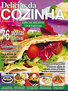 Livro Delícias da Cozinha: Receitas Vegetarianas