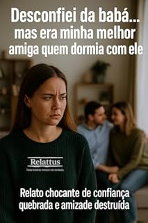 Livro Desconfiei da babá… mas era minha melhor amiga quem dormia com ele: Relato chocante de confiança quebrada e amizade destruída.