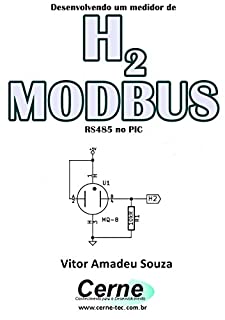 Desenvolvendo um medidor de H2  MODBUS  RS485 no PIC