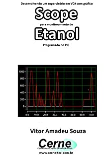 Desenvolvendo um supervisório em VC# com gráfico Scope para monitoramento de Etanol  Programado no PIC