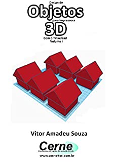 Livro Design de Objetos para impressora 3D Com o Tinkercad