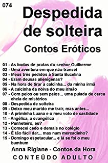 Livro Despedida de solteira... contos eróticos