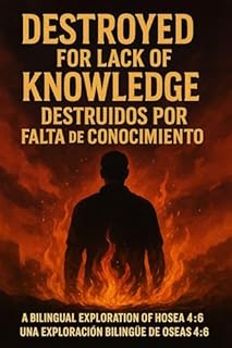 Livro Destruido por Falta de Conocimiento: Una Guía Espiritual Bilingüe para Entender Oseas 4:6 y Preservar Tu Fe