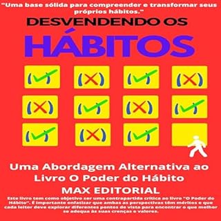 Livro Desvendando os Hábitos: Uma Abordagem Alternativa ao Livro O Poder do Hábito (CONTRAPONTOS 1)