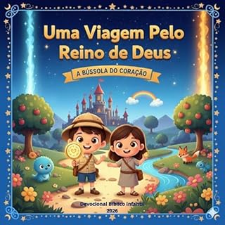 Livro Devocional Bíblico Infantil 2026: Uma Viagem pelo Reino de Deus - Janeiro - Começos e Criação