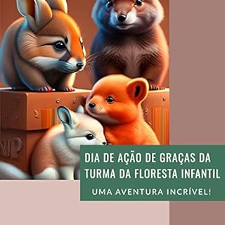 Livro O Dia de Ação de Graças da Turma da Floresta
