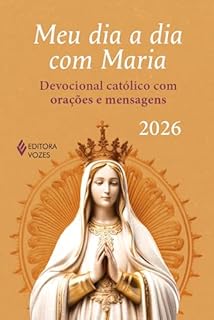 Livro Meu dia a dia com Maria 2026: Devocional católico com orações e mensagens