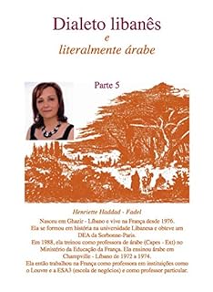 Livro Dialeto libanês e literalmente árabe (Parte 5)