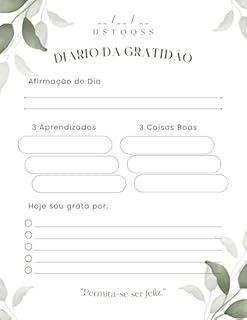 Diario de Gratidão: O melhor da sua vida merece ser Lembrado