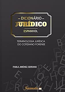 Livro Dicionário jurídico espanhol
