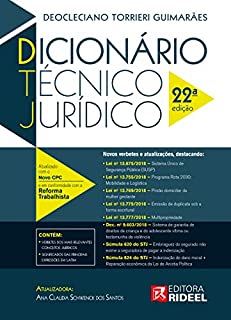 Livro Dicionário Técnico Jurídico