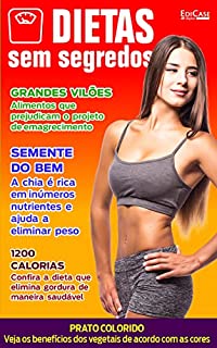 Livro Dietas Sem Segredos Ed. 07 - 1200 Calorias (EdiCase Publicações)