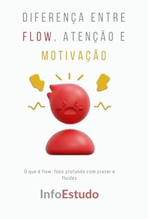 Livro Diferença entre Flow, Atenção e Motivação: O que é flow: foco profundo com prazer e fluidez