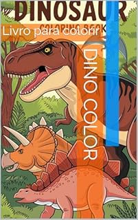 Livro Dino Color : Livro para colorir