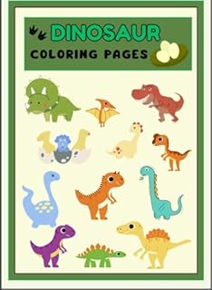 Livro Dinosaur: Colorindo Pages