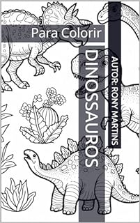Livro Dinossauros para Colorir