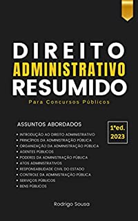 Livro Direito Administrativo Resumido : Para Concursos Públicos