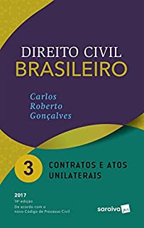 Livro Direito Civil Brasileiro 3 - Contratos e Atos Unilaterais