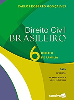 Livro Direito civil brasileiro 6 - direito de família