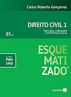 Livro Direito Civil Esquematizado 1  Parte Geral: Obrigações e Contratos