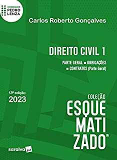 Livro Direito Civil Esquematizado - Vol. 1 - 13ª edição 2023
