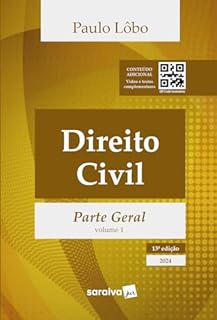 Livro Direito Civil - Vol. 1 - Parte Geral -13ª edição 2024