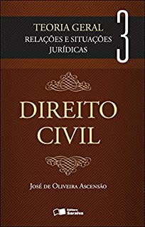 DIREITO CIVIL VOL. 3 - RELAÇÕES E SITUAÇÕES JURÍDICAS