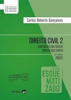 Livro Direito Civil - Volume 2 - Coleção Esquematizado - 13ª Edição 2025
