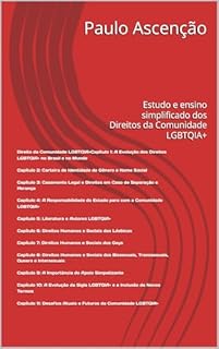 Livro Direito da Comunidade LGBTQIA+: Estudo e ensino simplificado dos Direitos da Comunidade LGBTQIA+