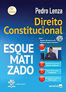 Livro Direito Constitucional Esquematizado 2020 - 24ª Edição