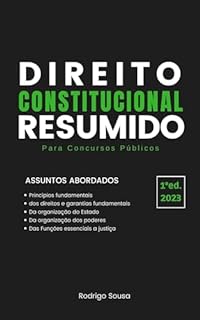 Livro Direito Constitucional Resumido: Para Concursos Públicos