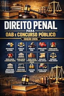 Livro DIREITO PENAL: PARA OAB E CONCURSO PUBLICO