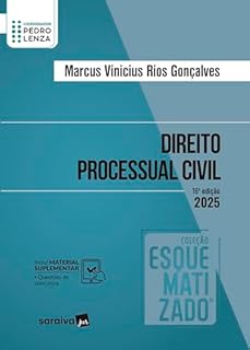 Livro Direito Processual Civil - Coleção Esquematizado - 16ª Edição 2025