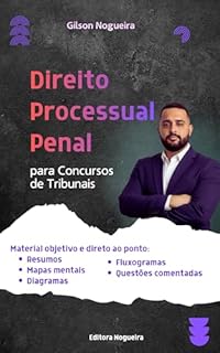 Livro Direito Processual Penal: para Concursos de Tribunais