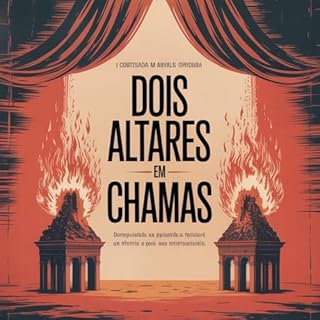 Livro Dois Altares em Chamas: Um Romance Cristão de Fé, Dúvidas e Redenção Espiritual