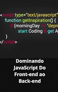 Livro Dominando JavaScript Do Front-end ao Back-end