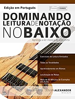 Livro Dominando Leitura de Notação no Baixo: Edição em Português