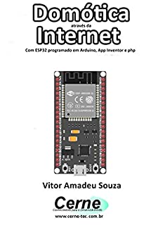 Domótica através da Internet Com ESP32 programado em Arduino, App Inventor e php