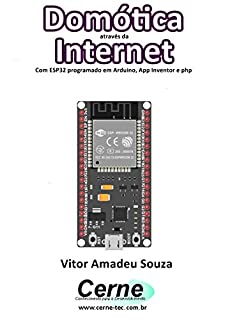 Domótica através da Internet Com ESP32 programado em Arduino, App Inventor e php