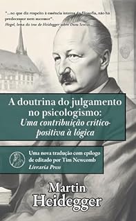 Livro A doutrina do juízo no psicologismo: Uma contribuição crítico-positiva para a lógica