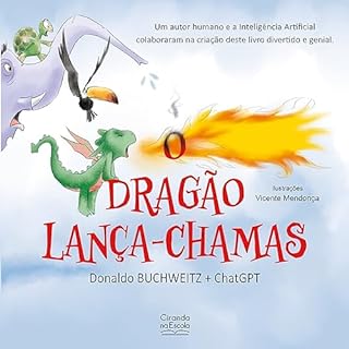 Livro O dragão lança-chamas