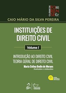 Livro E-book Instituições Direito Civil-Introd. ao Dir. Civil-Teoria Geral Dir. Civil-Vol.I-35ª Ed. 2024