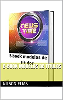 E-book modelos de títulos