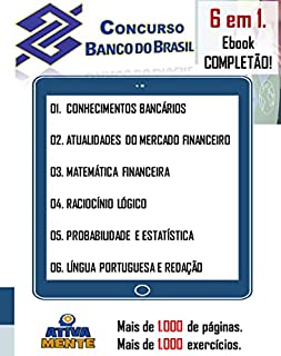 EBOOK COMPLETÃO BANCO DO BRASIL 2023.: 6 em 1.