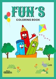 Ebook! Fun´s, Livro para Colorir Educacional, Divertido: Fun´s, Livro para Colorir, divirta-se e aprenda as cores e palavras.