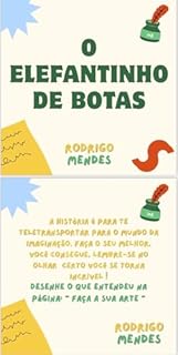 Livro O Elefantinho de Botas